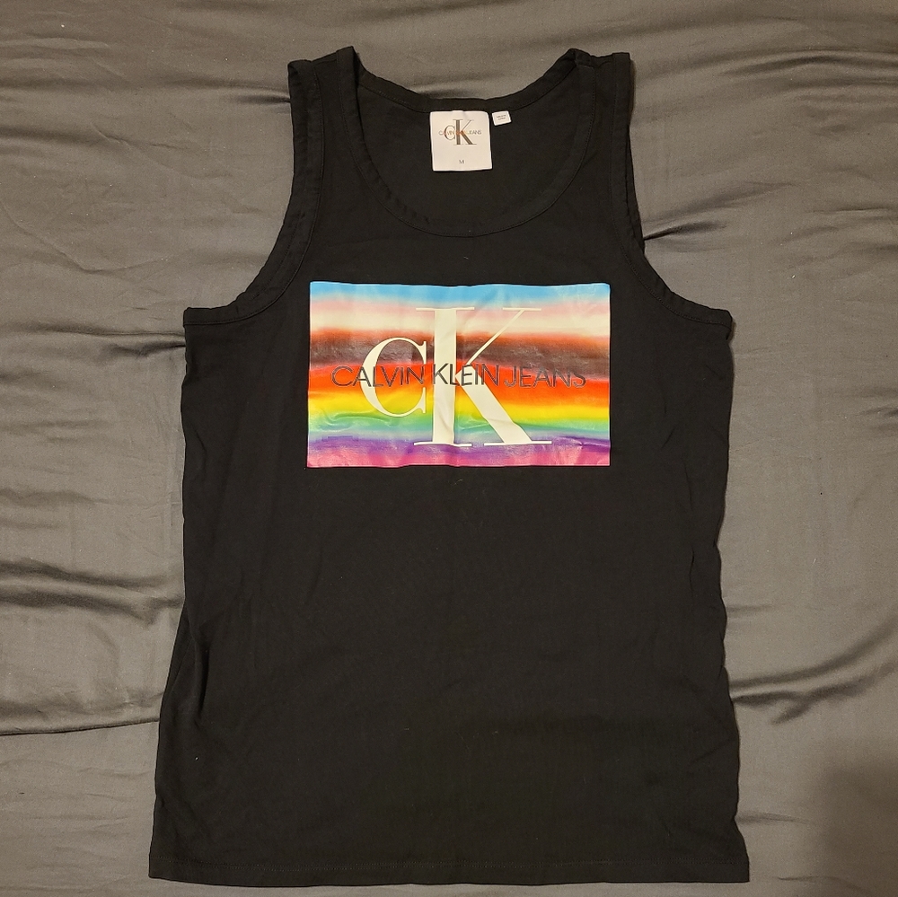 Calvin klein pride tank top